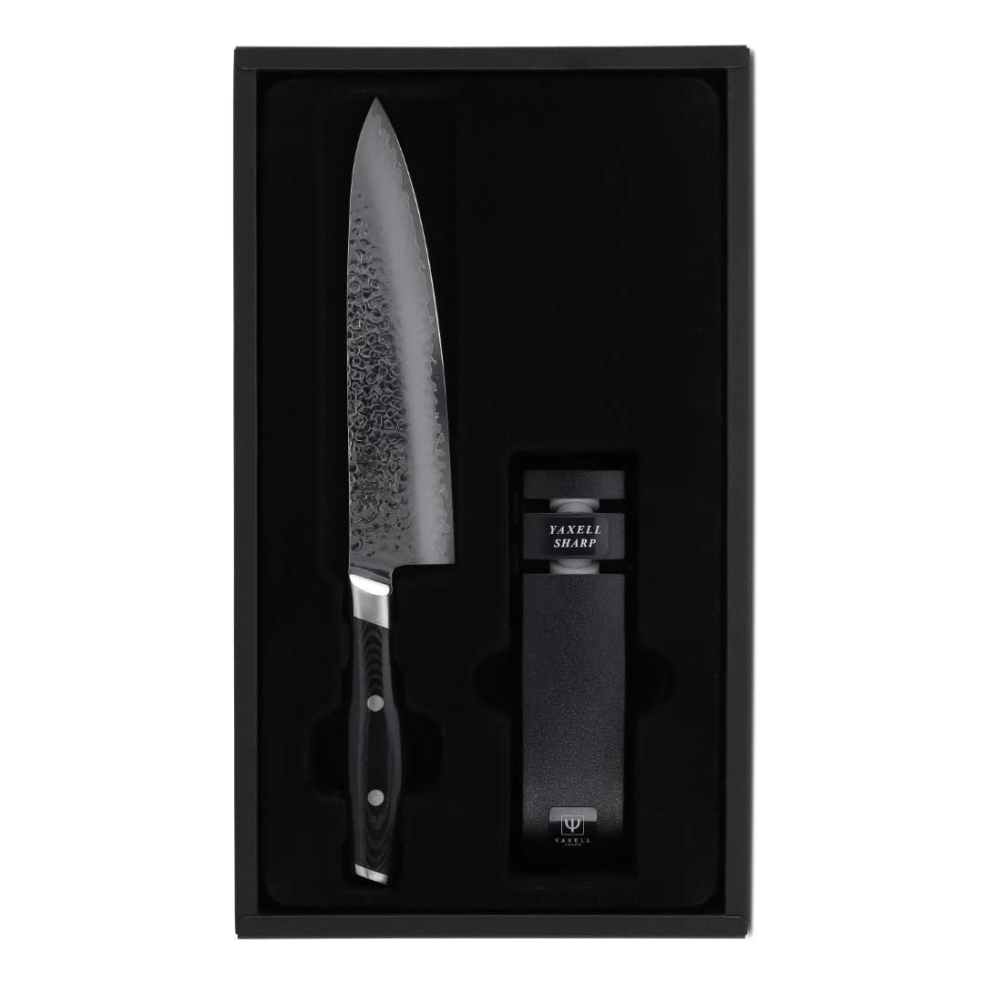 Yaxell Tsuchimon Set Gyuto/Ostrac